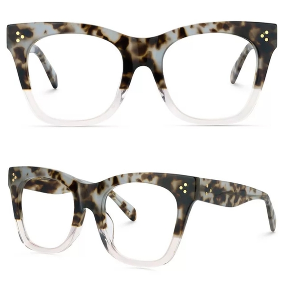 Tortoise Shell & Clear Frames - Picture 2 of 3